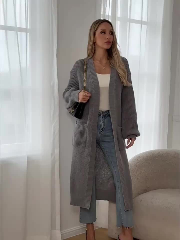 SORAYA | Przytulny sweterkowy kardigan