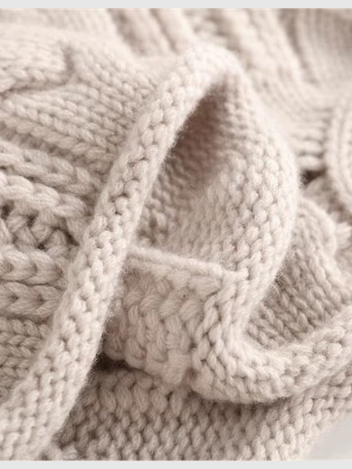 KARLA | duży wełniany sweterek